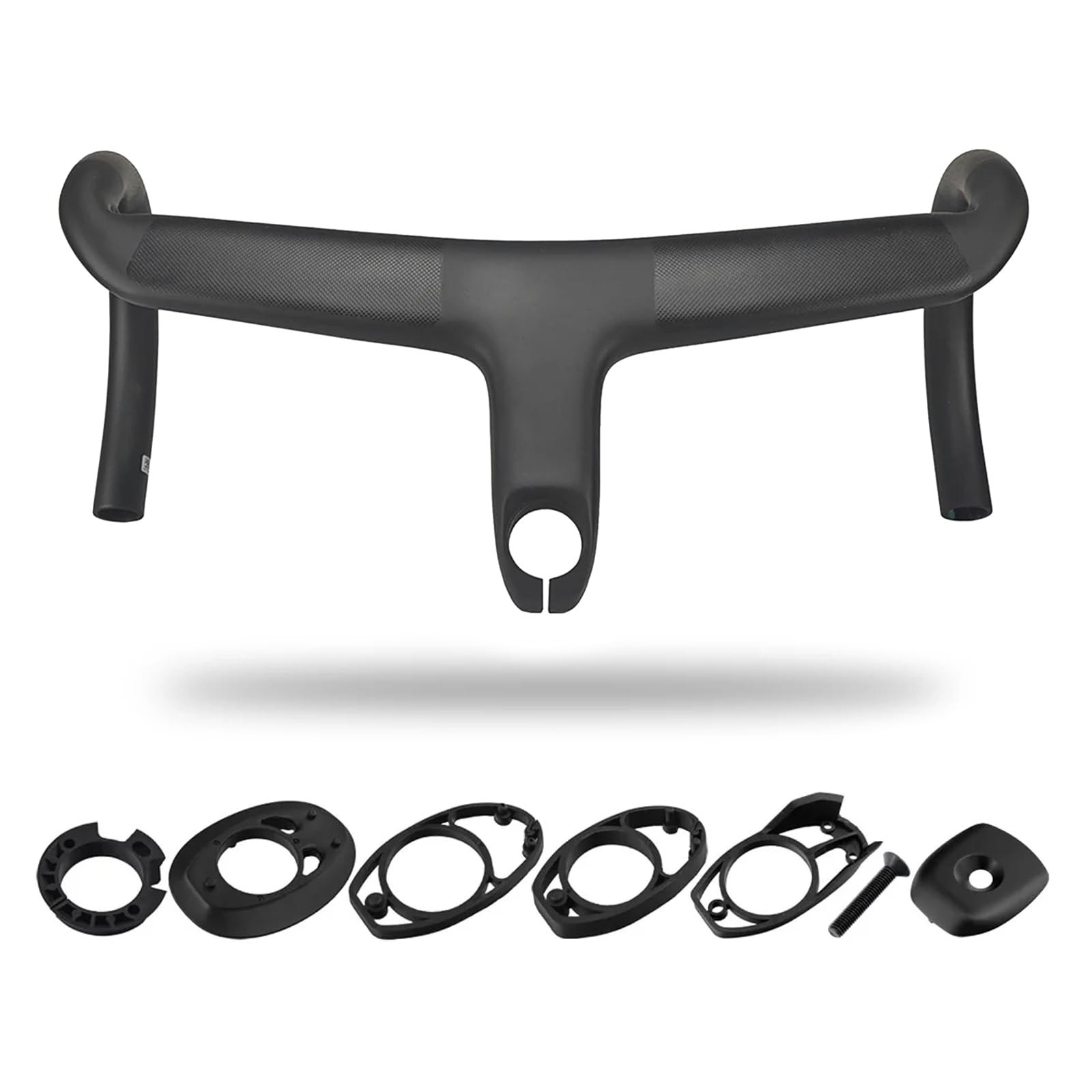 ロードバイク 一体型 カーボン エアロ ドロップハンドル 400-90mm