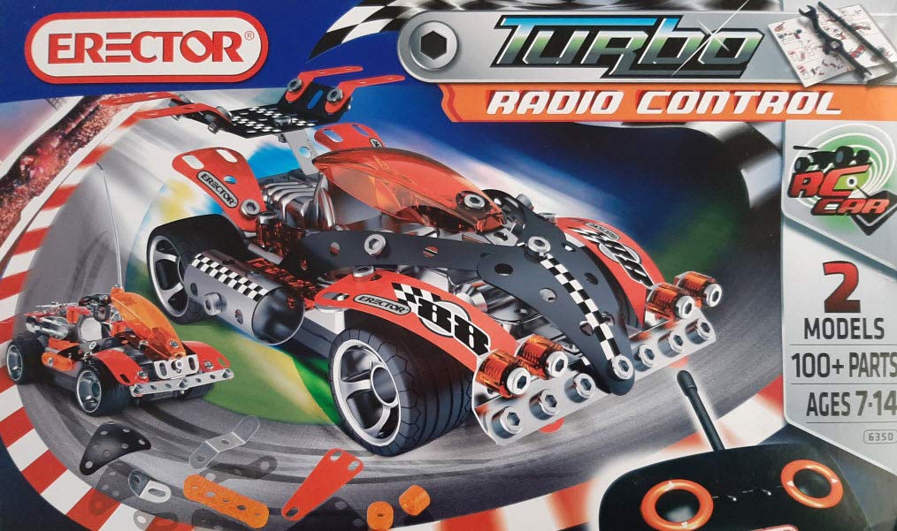 Amazon.com: Erector Turbo - Radio Control Car Construction Set