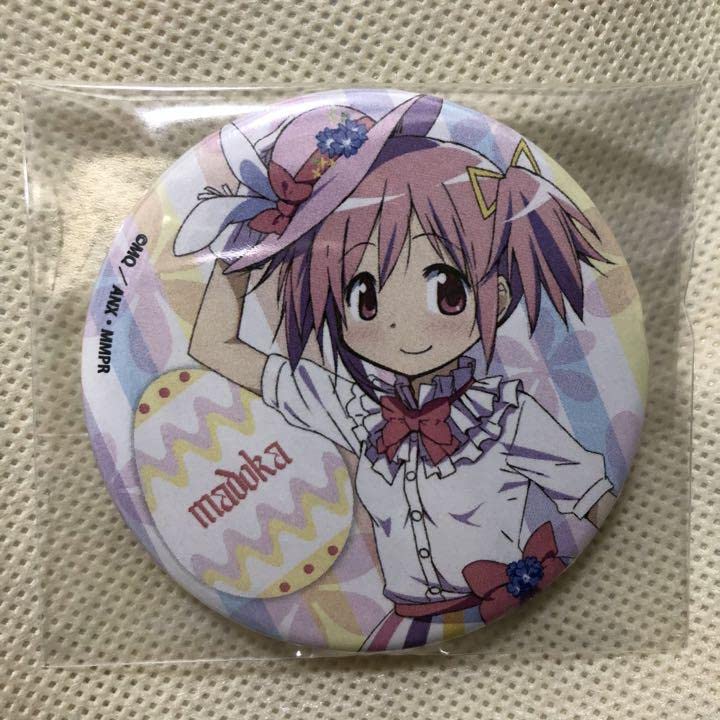 ローソンコラボ まどか バニー柄缶バッジ ローソンコラボ まどか