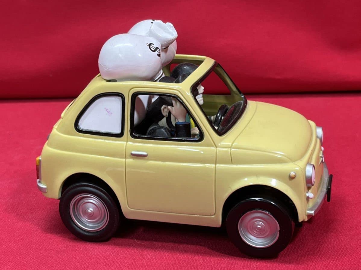 Amazon.co.jp: ルパン三世 走って逃げる貯金箱 フィアット 次元 当時物