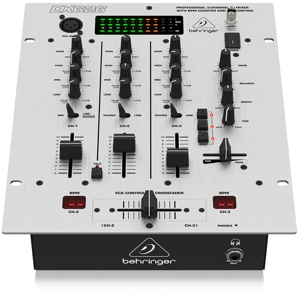Amazon | BEHRINGER ベリンガー BPMカウンター搭載 3チャンネルDJ