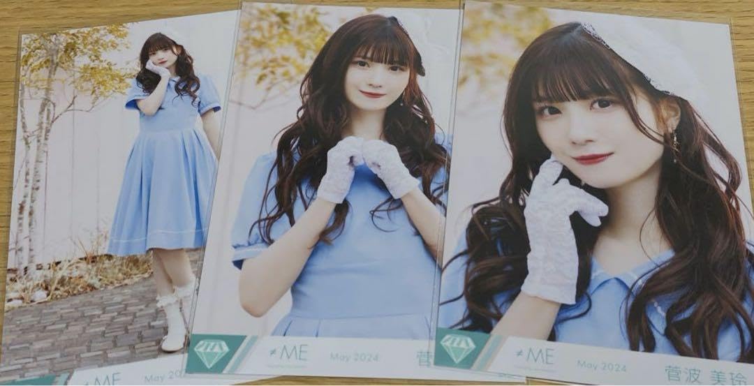 ノイミー 菅波美玲 直筆 生写真 夏が来たから MV衣装 コンプ 美品 ノイミー