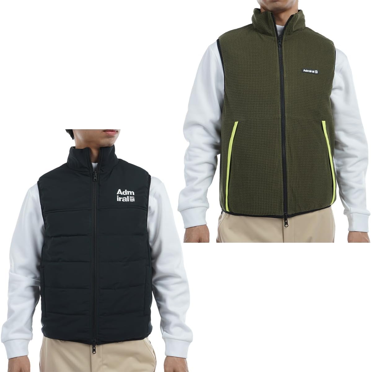 Amazon | [アドミラル ゴルフ] ジャケット リバーシブル フリース