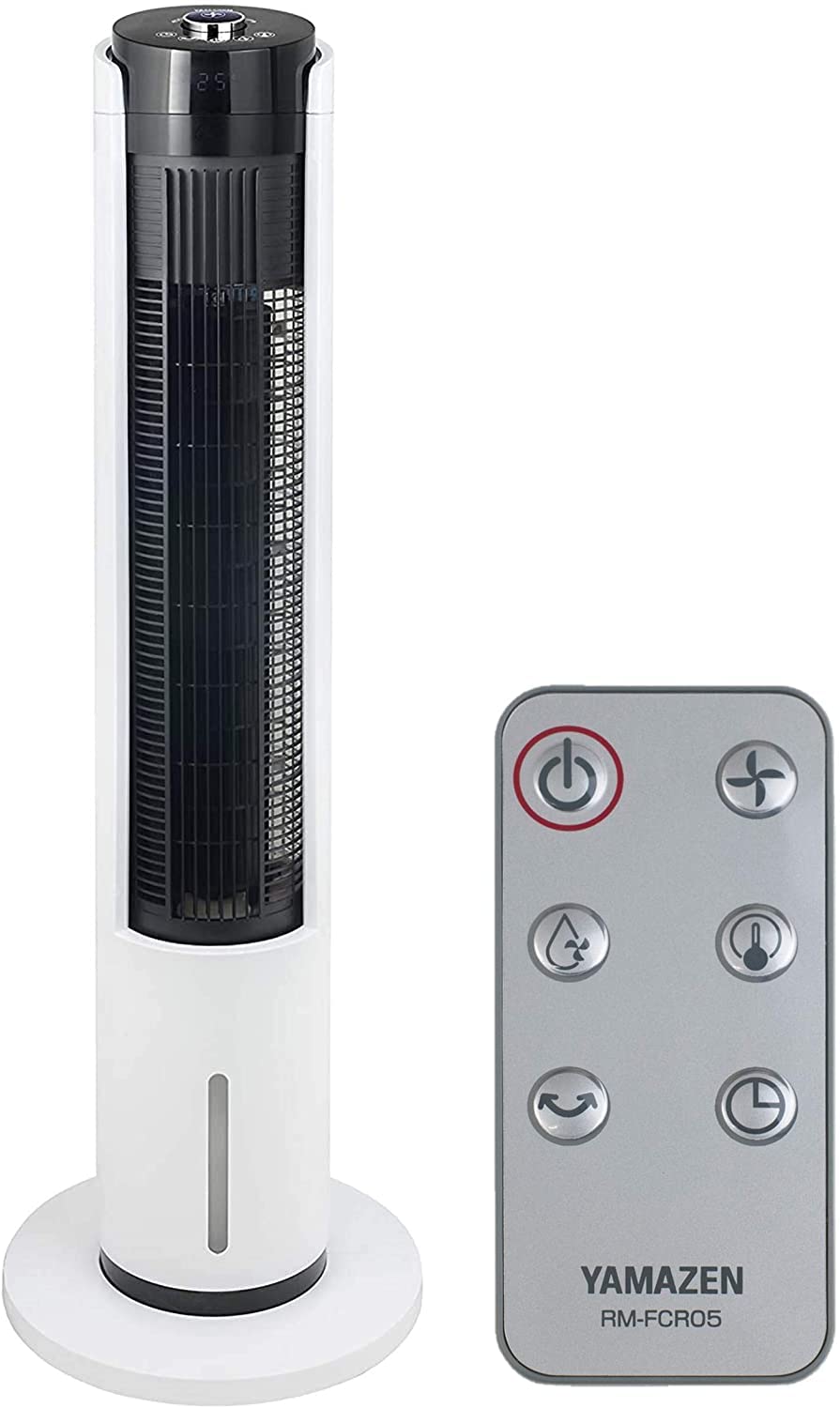 Amazon | [山善] 冷風扇 冷風機 タッチスイッチ 風量5段階調節 水