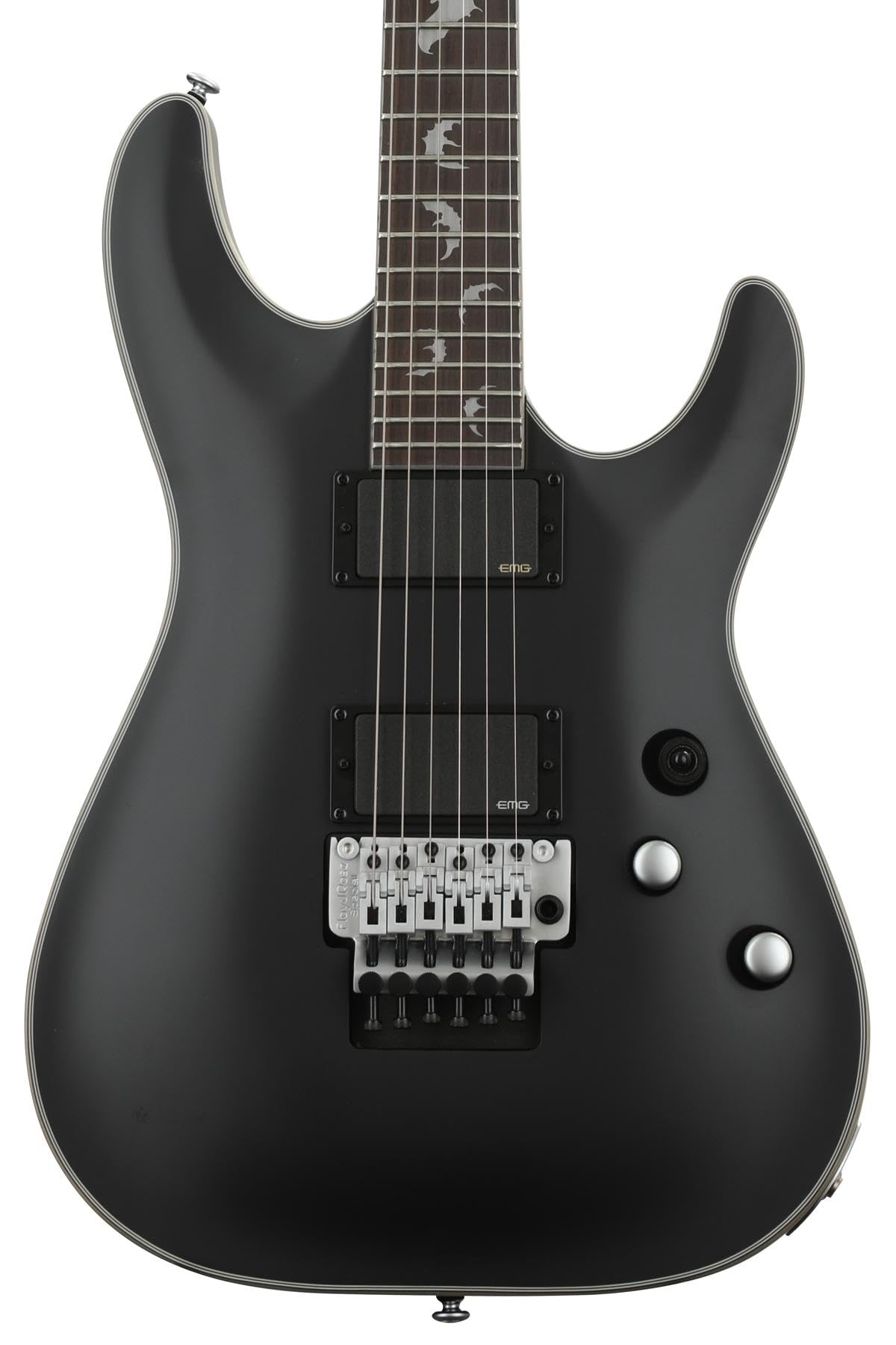 Amazon.com: Schecter Damien Platinum 6 with Floyd Rose - Satin
