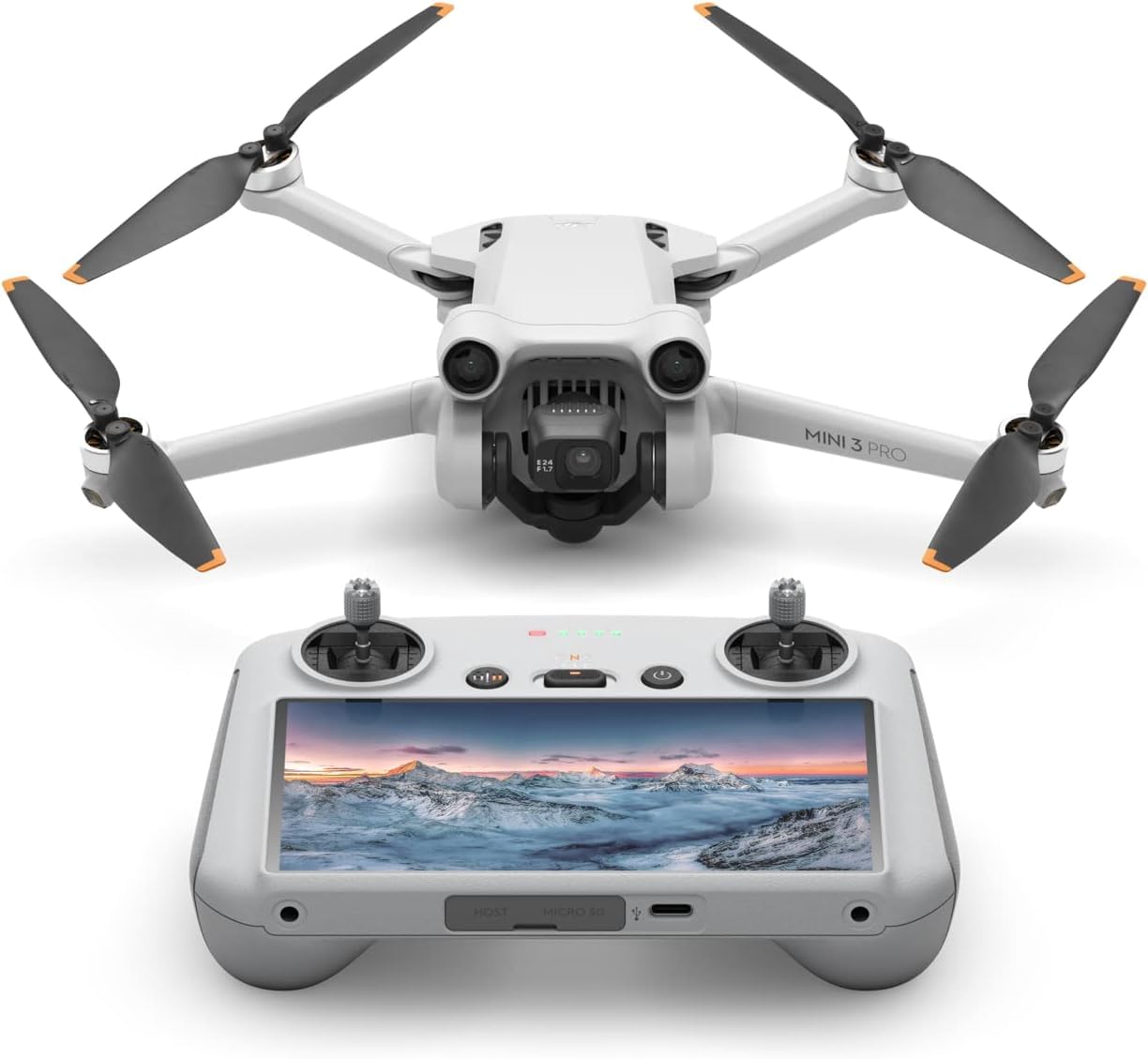 Amazon.co.jp: DJI カメラドローン Mini 3 Pro DJI RC (リモコン) 付属