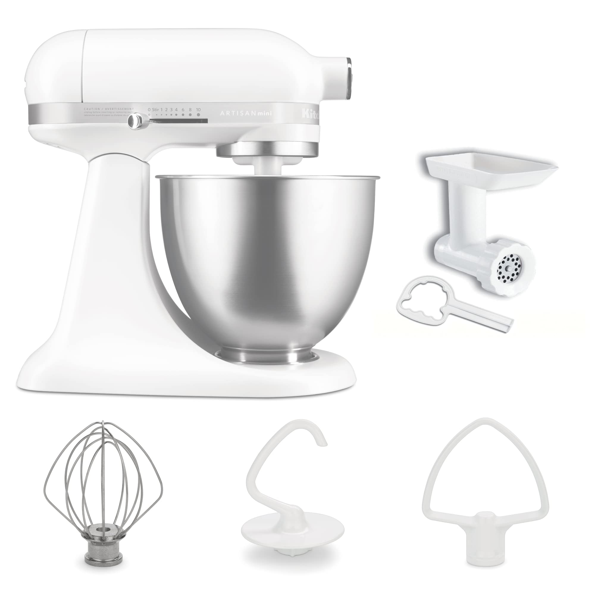 Amazon | キッチンエイド KitchenAid 3.5QTスタンドミキサー+フード