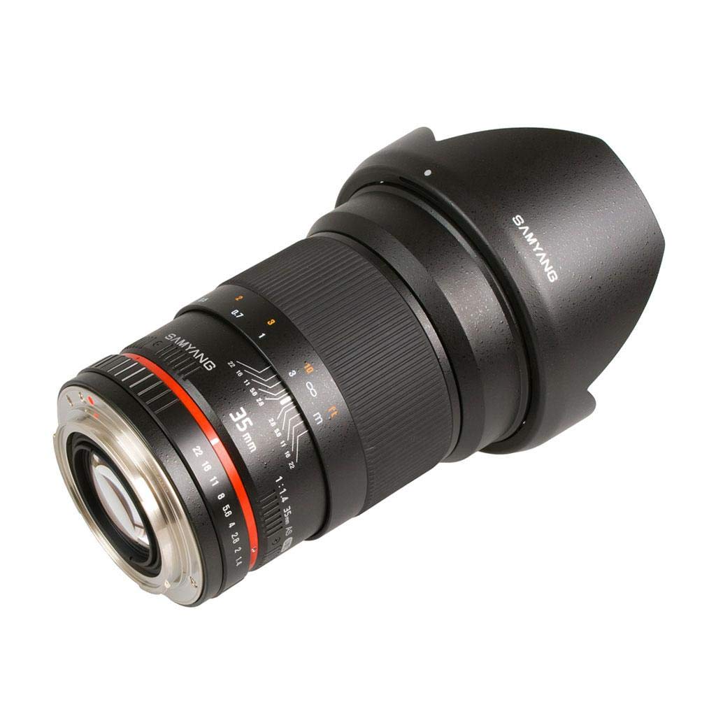 Amazon | SAMYANG 単焦点レンズ 35mm F1.4 キヤノン EF用 フルサイズ
