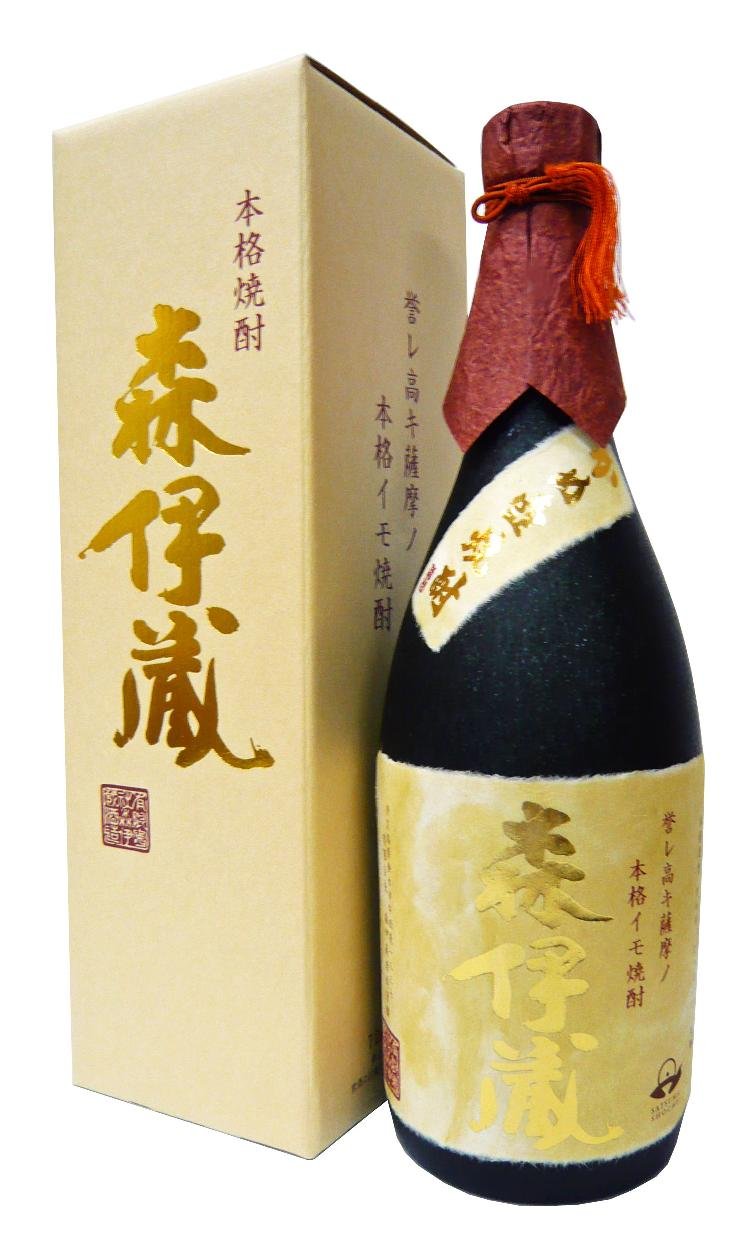 Amazon.co.jp: 森伊蔵 金ラベル 芋焼酎 25度 720ml : 食品・飲料・お酒