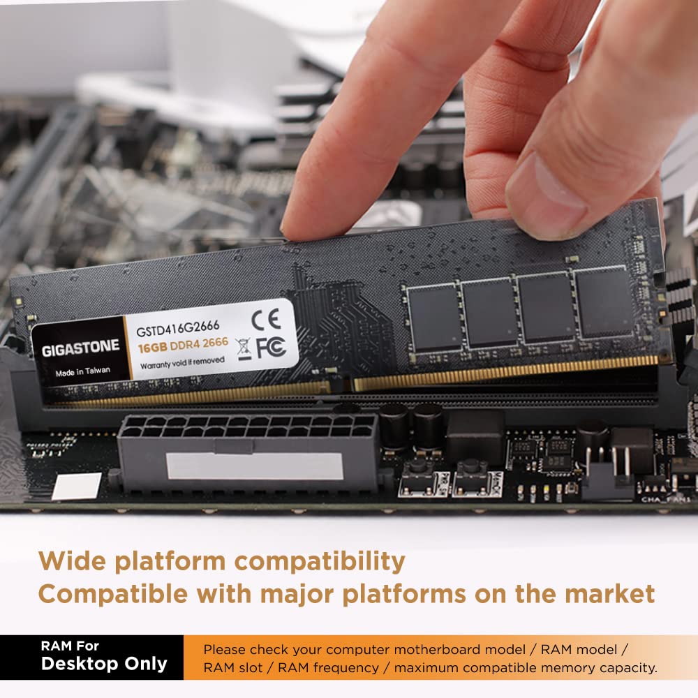 Amazon.co.jp: 【メモリ DDR4】GIGASTONE 16GBx4枚 (64GB Kit) DDR4