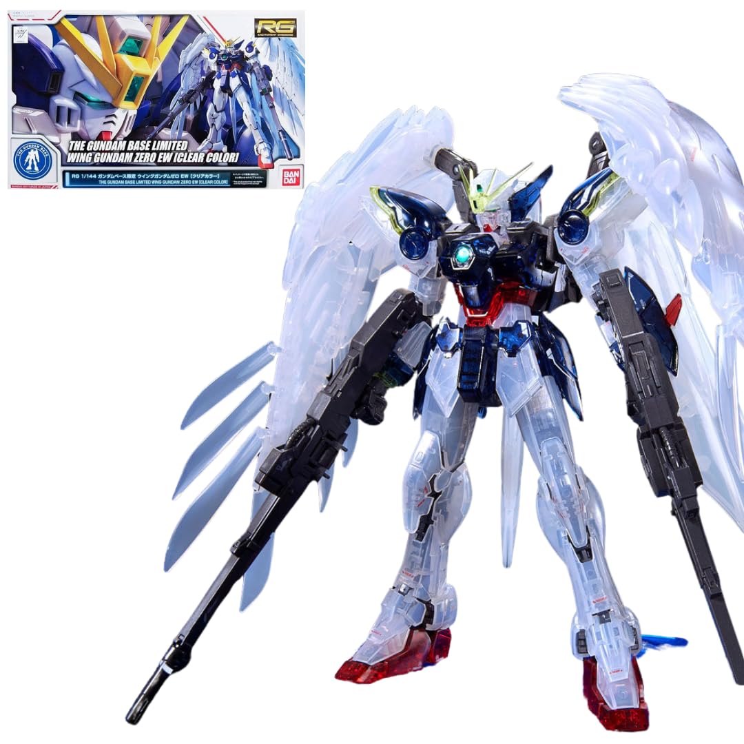 Amazon.co.jp: RG 1/144 Wing Gundam Zero EW [Clear Color] Plastic