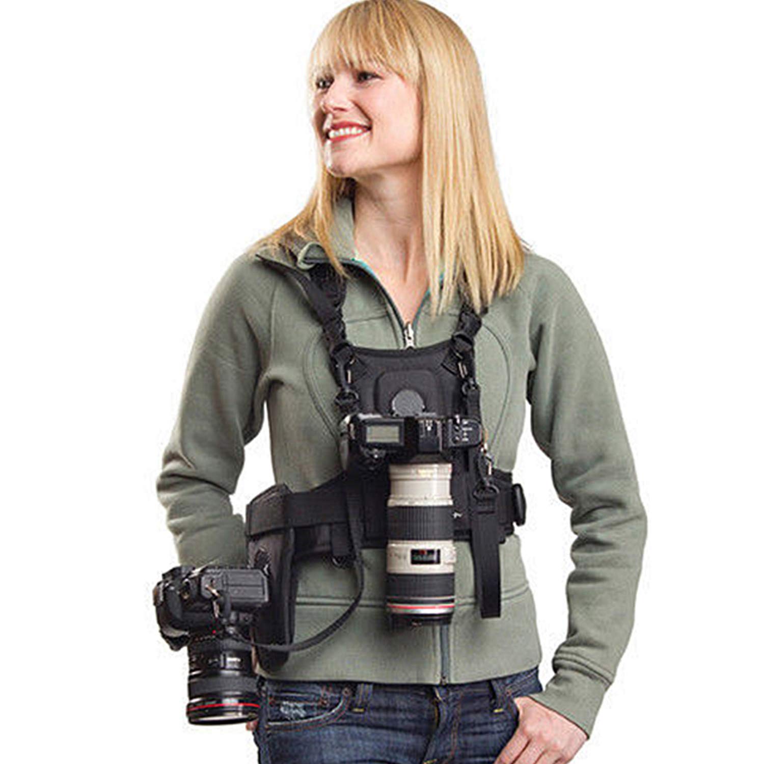 Amazon.com : Sevenoak Dual Camera Harness, SK-MSP01 Multi Carrying
