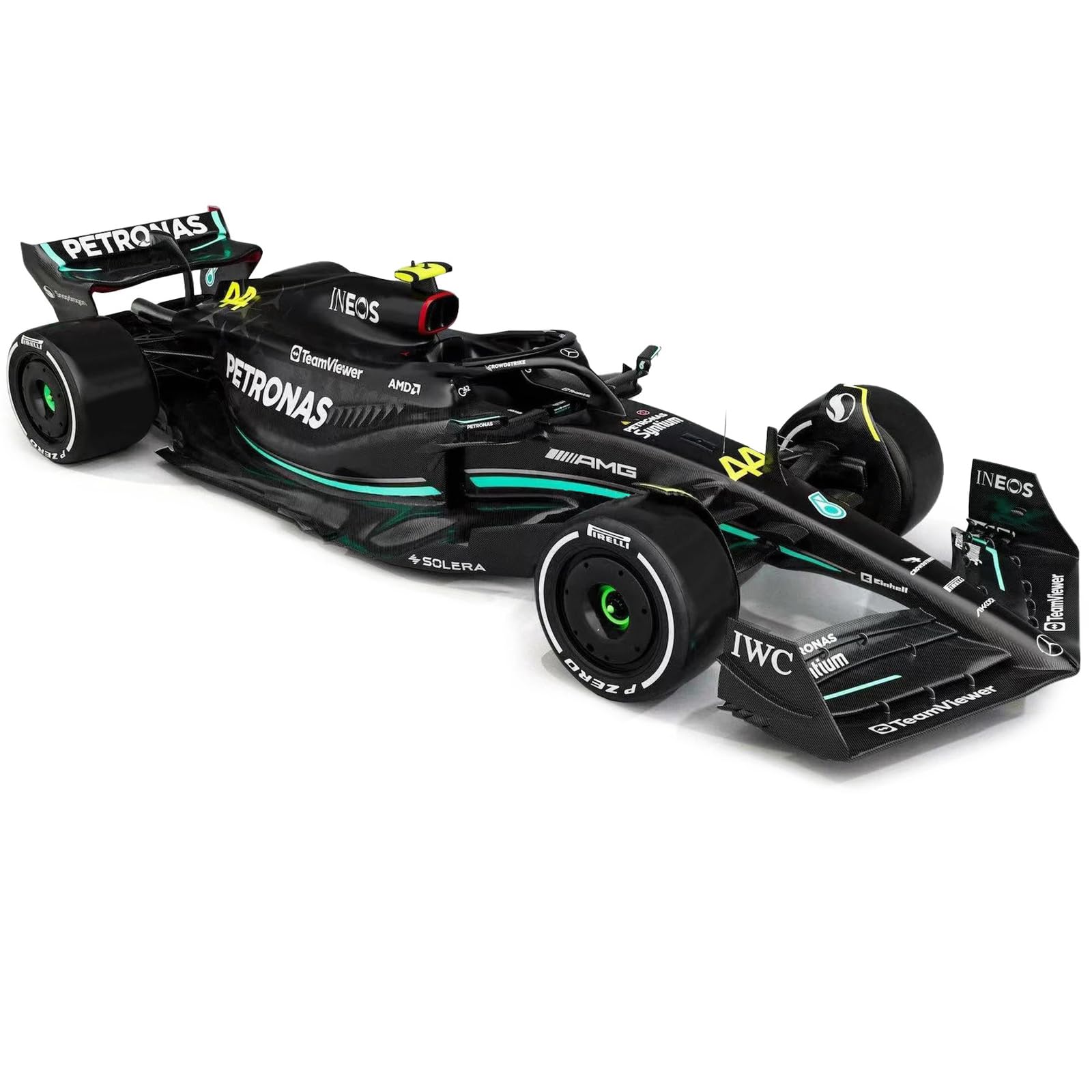 Amazon.com: Xiangtat 1:43 F1 Team W14 2023 44# Lewis Hamilton