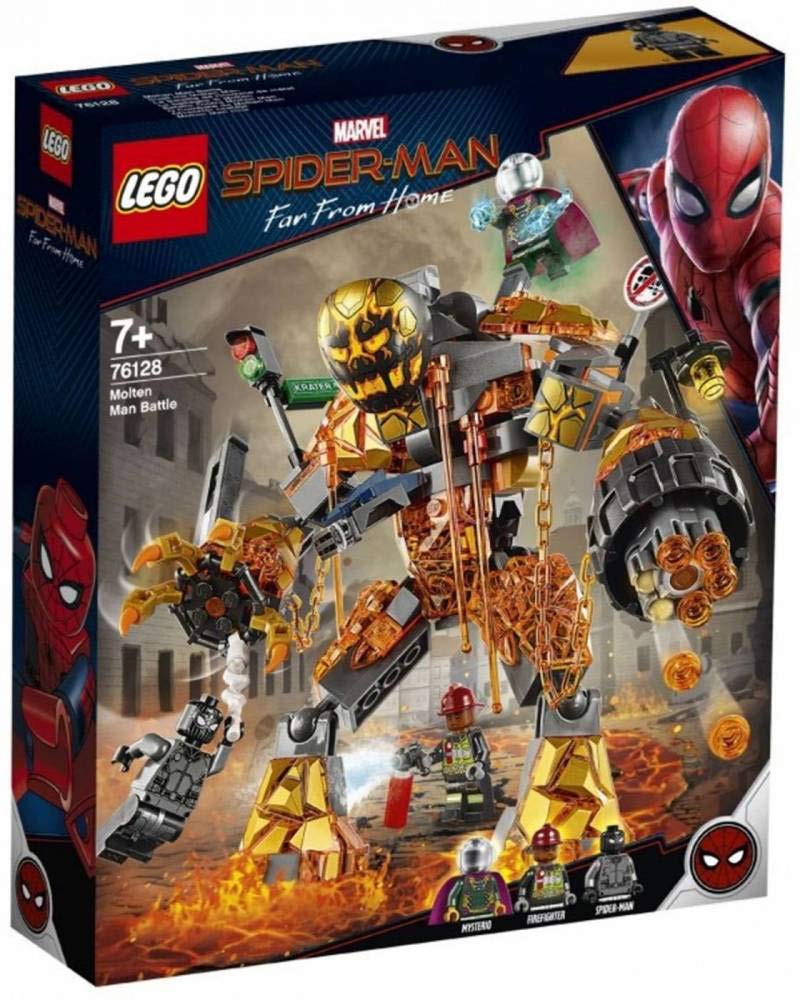 Amazon.com: LEGO Marvel Spider-Man Far from Home: Molten Man
