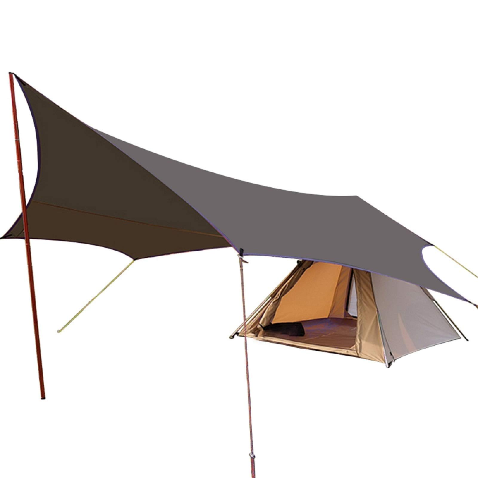 Amazon | TIANBOLANG タープ TC Tarp (4.3m*4m) 防水タープ