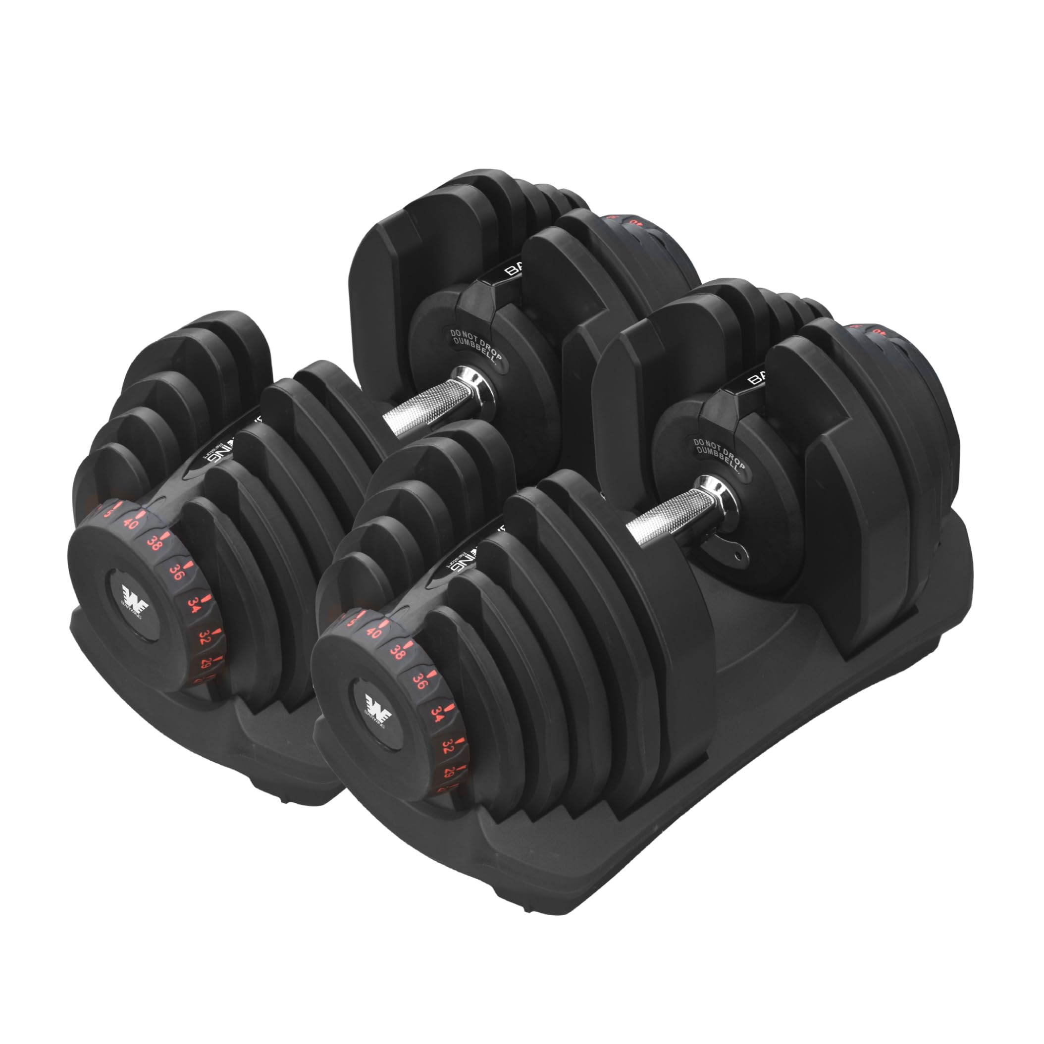 発送可能 可変式ダンベル 40kg 2セット 引き取り 千葉 茨城 埼玉 東京