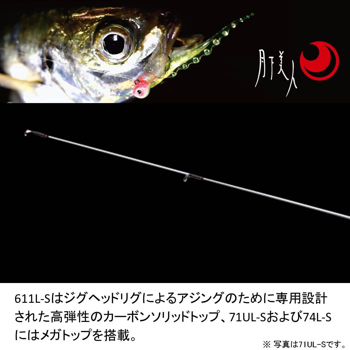 Amazon | ダイワ(DAIWA) アジングロッド スピニング 月下美人 74L-S