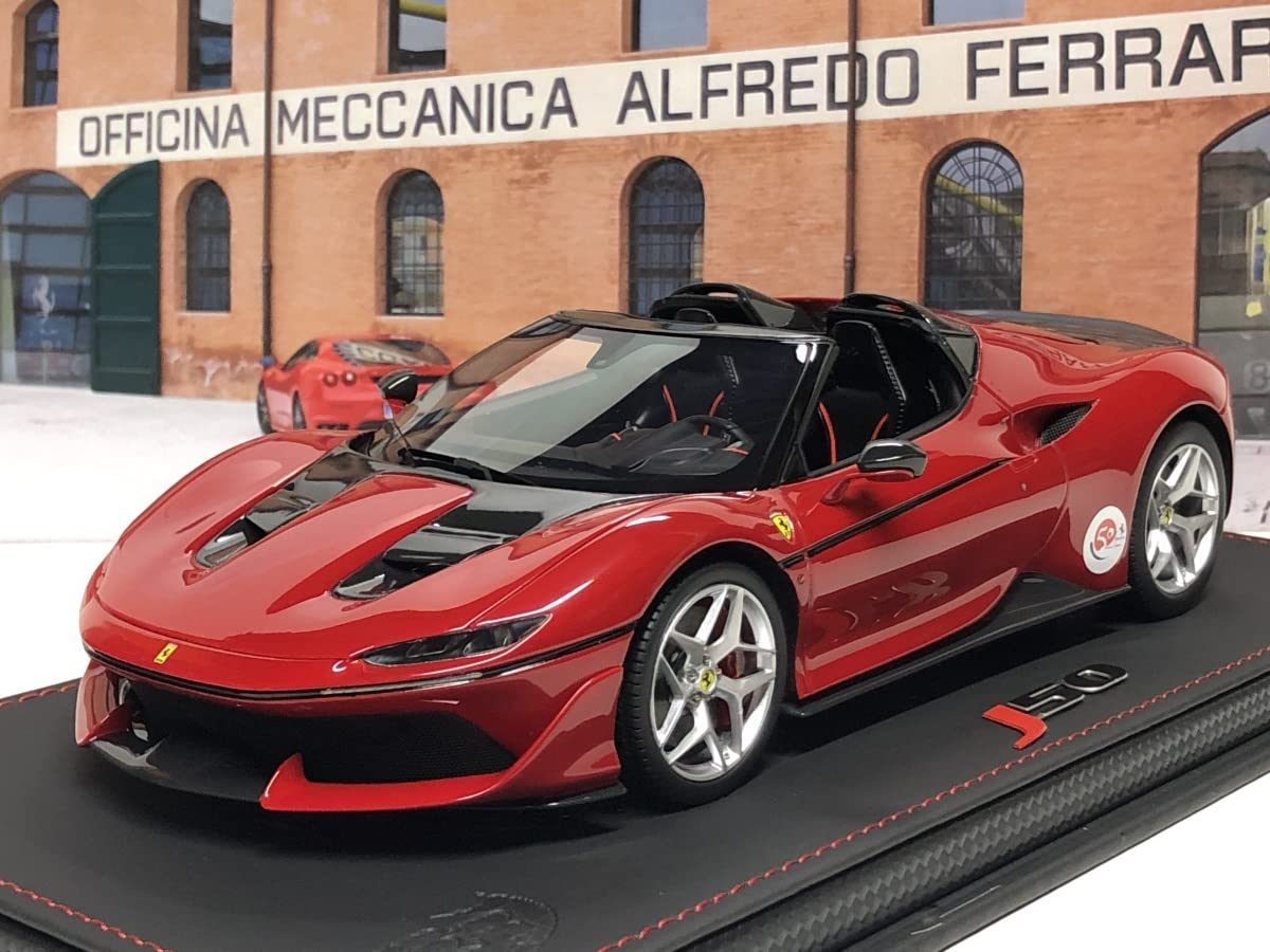Amazon | BBR 1/18 Ferrari J50 Rosso Tristrato 記念版 フェラーリ