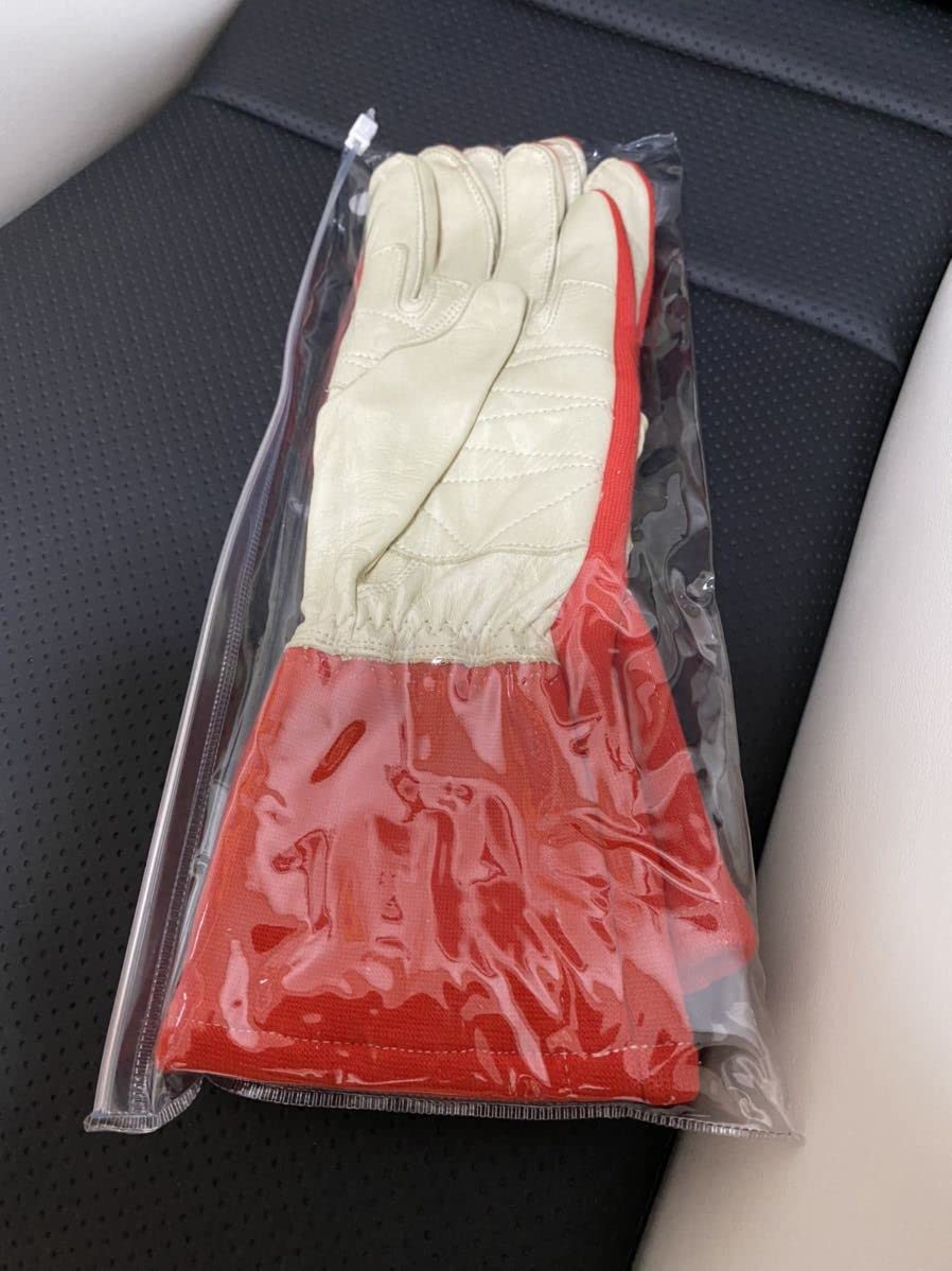 Amazon.co.jp: ドリキン 土屋圭市 レーシンググローブ レッド Mサイズ