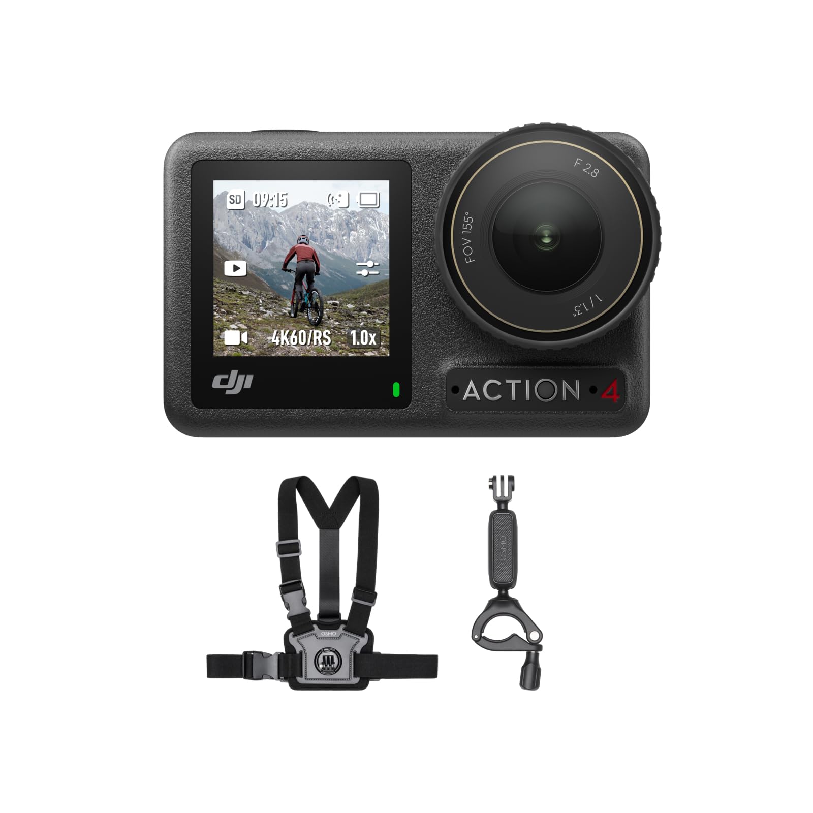 Amazon.com : DJI Osmo Action 4 Motorcycling/Mountain Cycling Combo