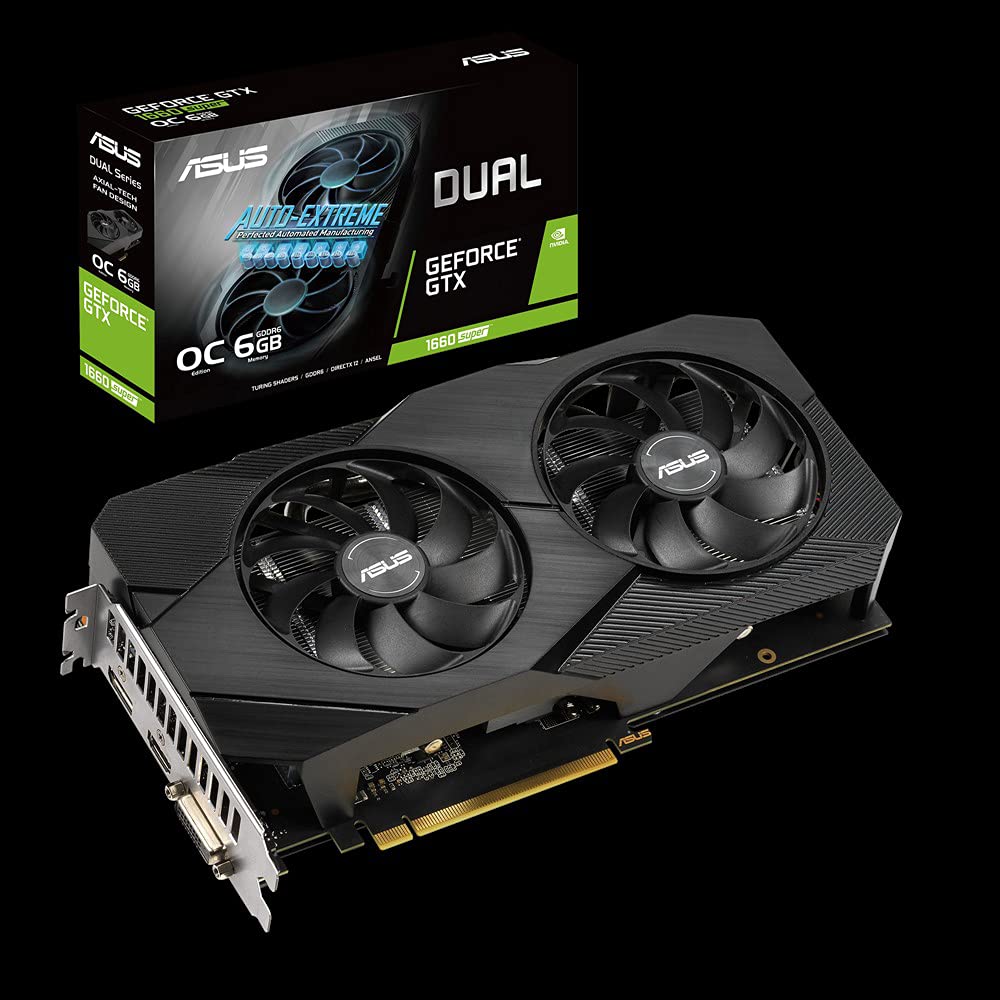 Amazon.com: ASUS Dual Nvidia GeForce GTX 1660 Super 6GB EVO OC