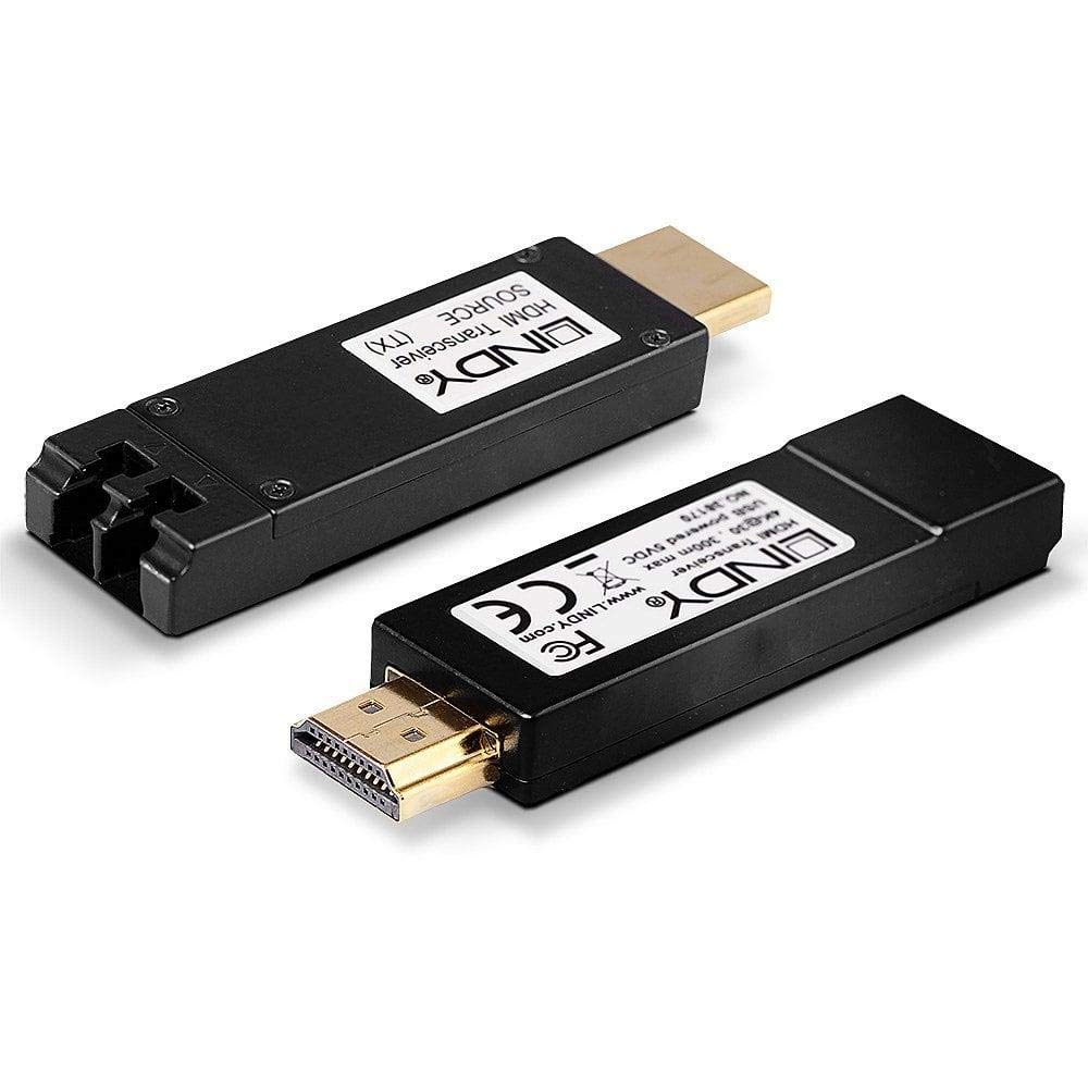 Amazon.co.jp: LINDY 4K対応 HDMI 延長器・トランシーバー 300m(型番