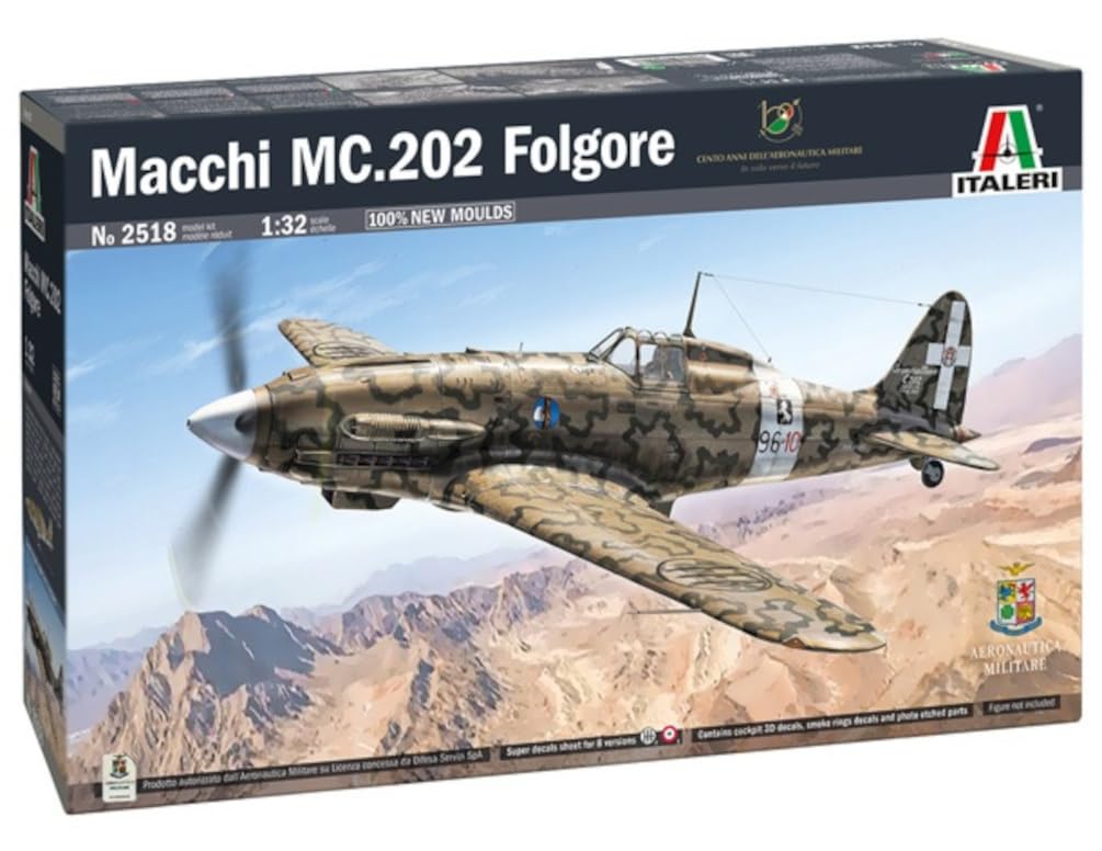 Amazon | Italeri イタレリ 1/32 WW2 イタリア マッキ MC.202