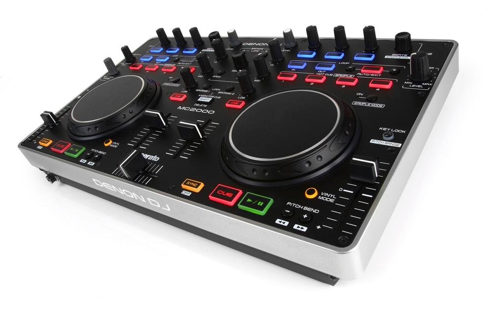 Amazon | DENON MC2000 USB MIDI DJコントローラー ブラック | DJ