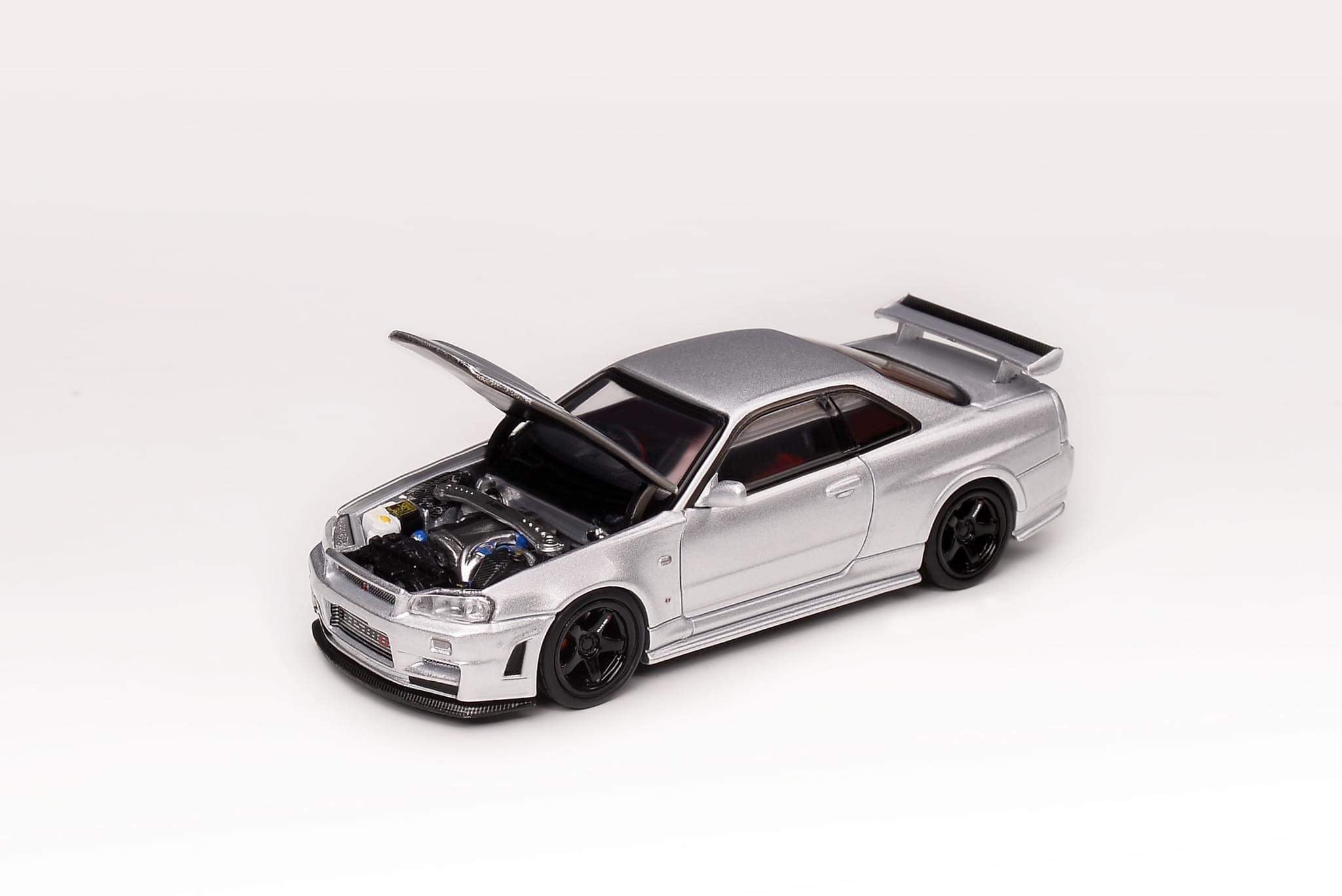 Amazon | MOTORHELIX 1/64 日産 スカイライン GT-R R34 Z-TUNE Z