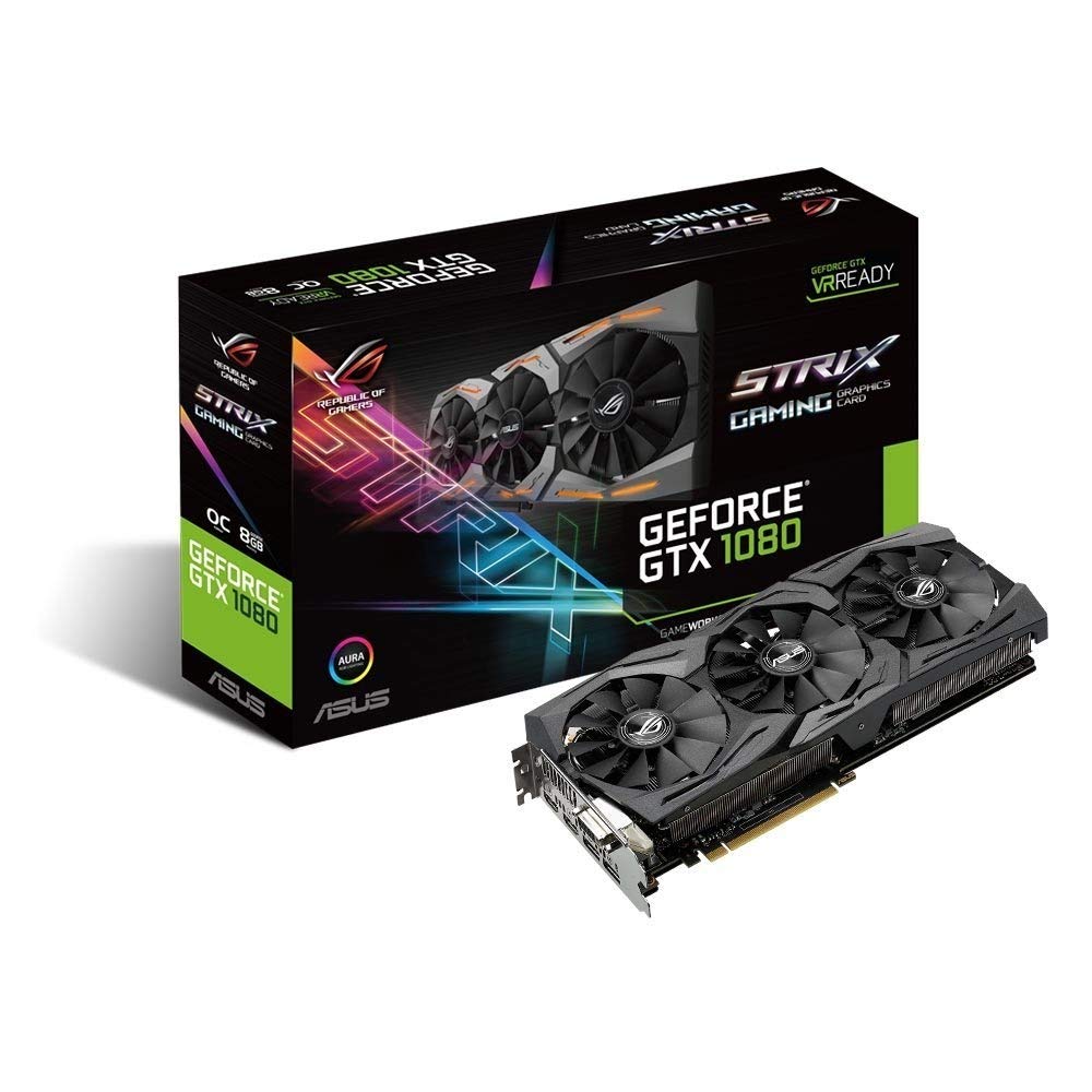 Amazon.com: ASUS GeForce GTX 1080 8GB ROG Strix Graphics Card