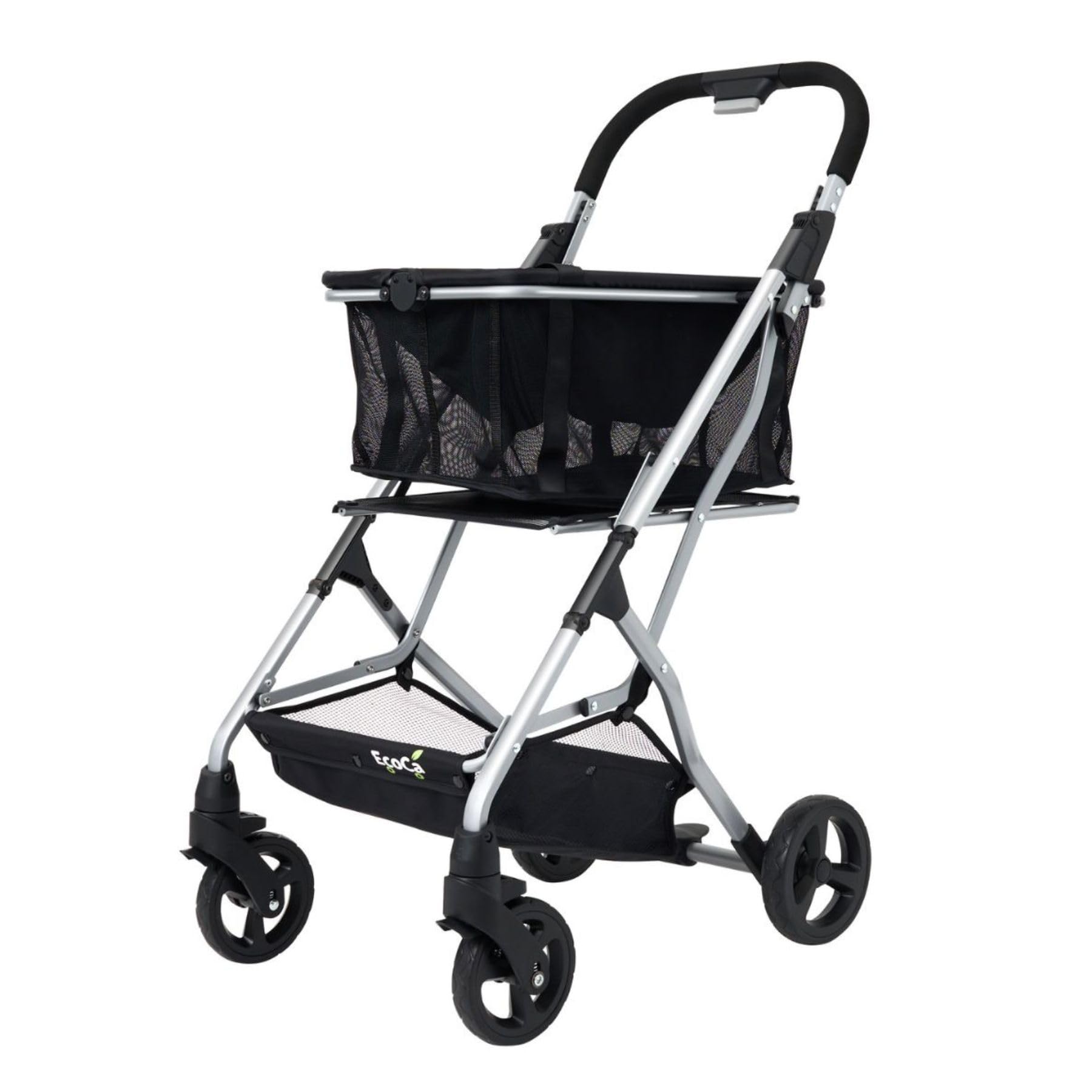 Amazon｜エコカ ショッピングカート 【マイバッグセット】 折りたたみ