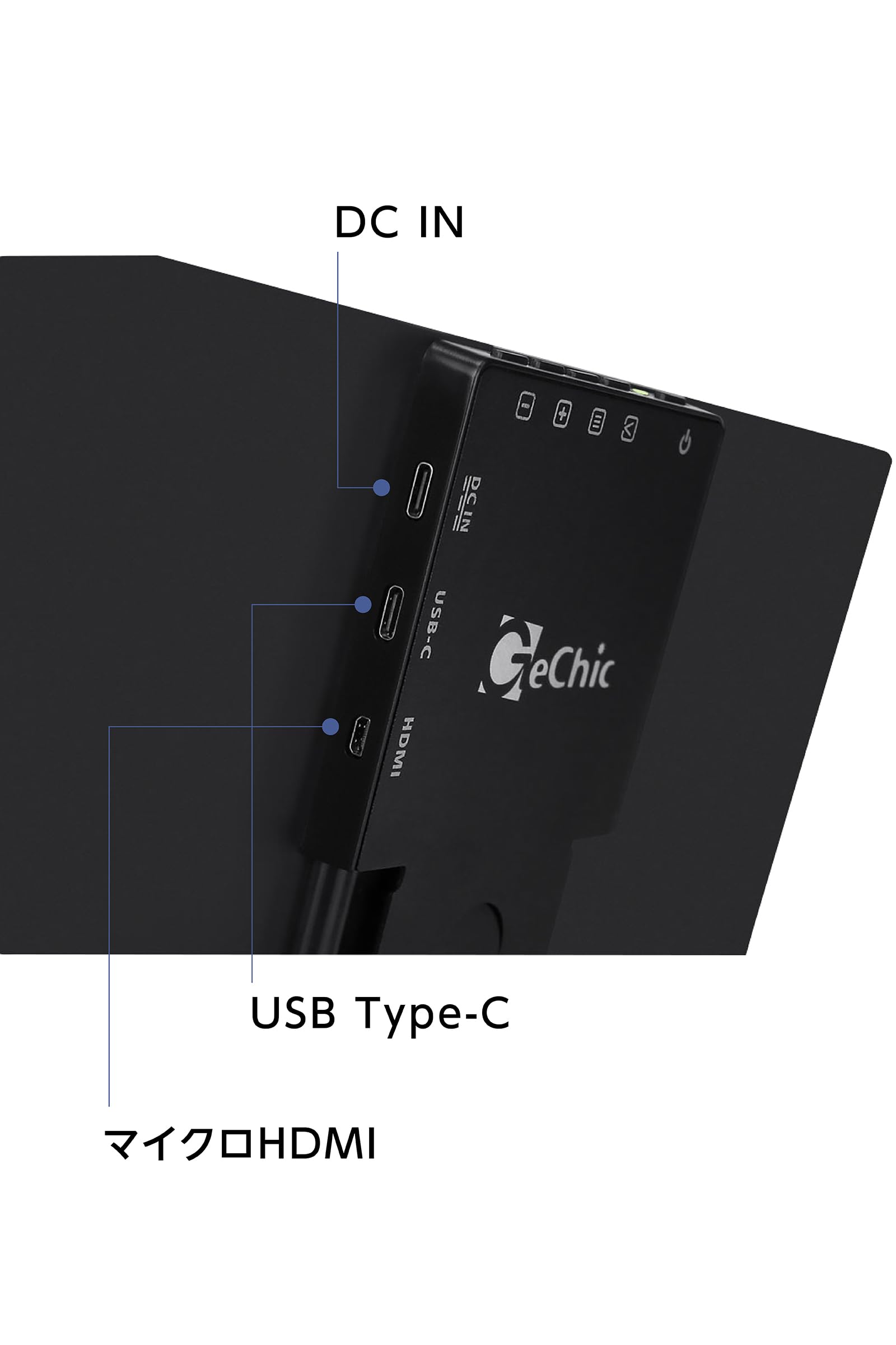 Amazon.co.jp: GeChic ゲシック モバイルモニター 14インチ On-Lap