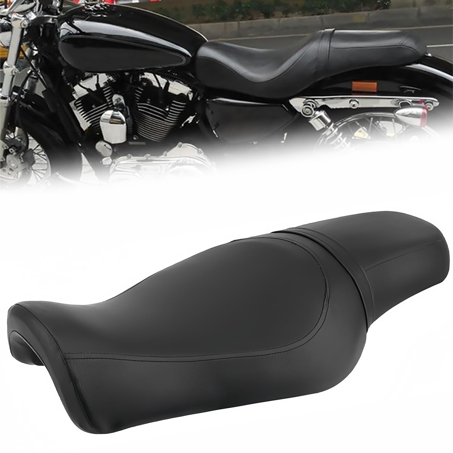 Amazon | PGMTOING クッションシート FOR ハーレー適用 スポーツスター