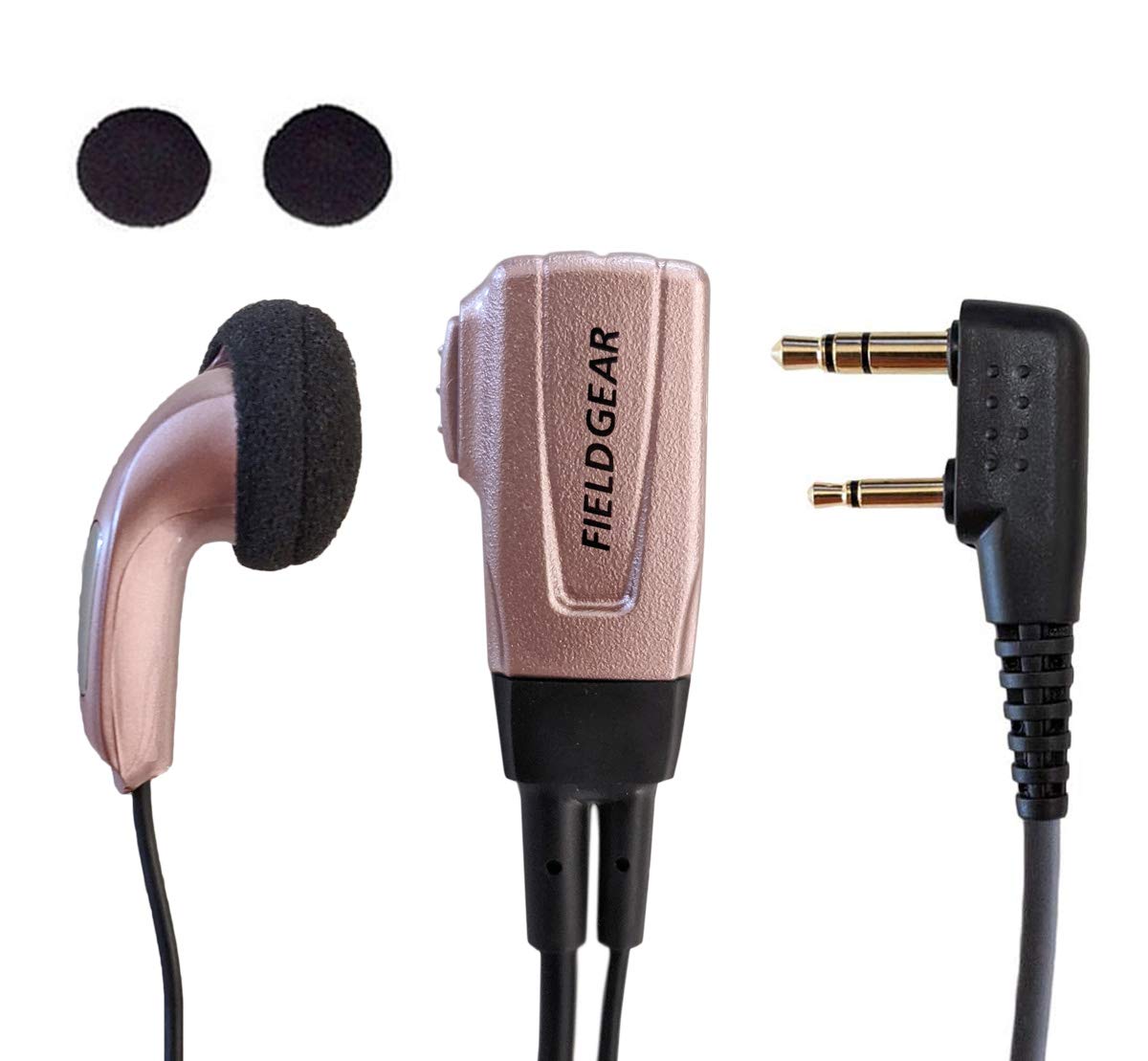 Amazon.co.jp: ケンウッド対応 インカム イヤホンマイク デミトス用 2