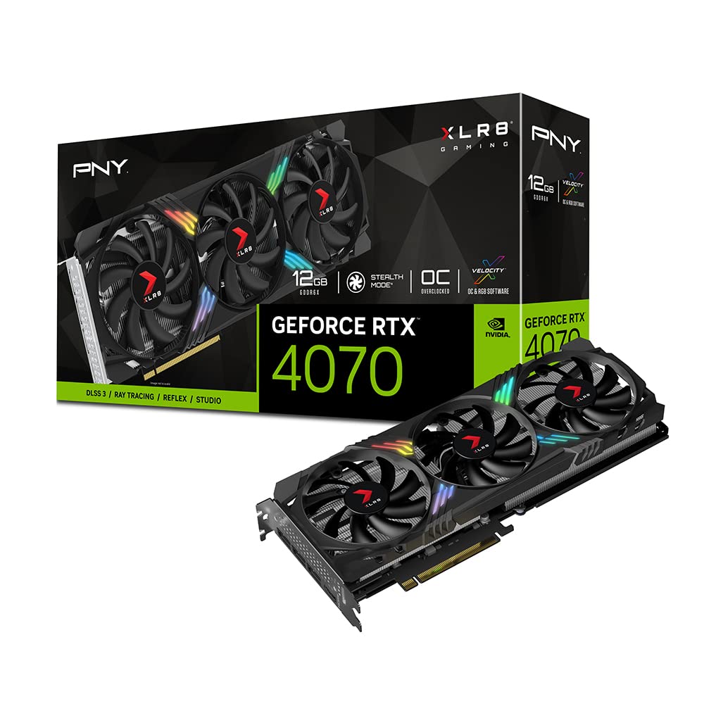 Amazon | PNY GEFORCE RTX™ 4070Ti 12GB VERTO DLSS 3 トリプルファン