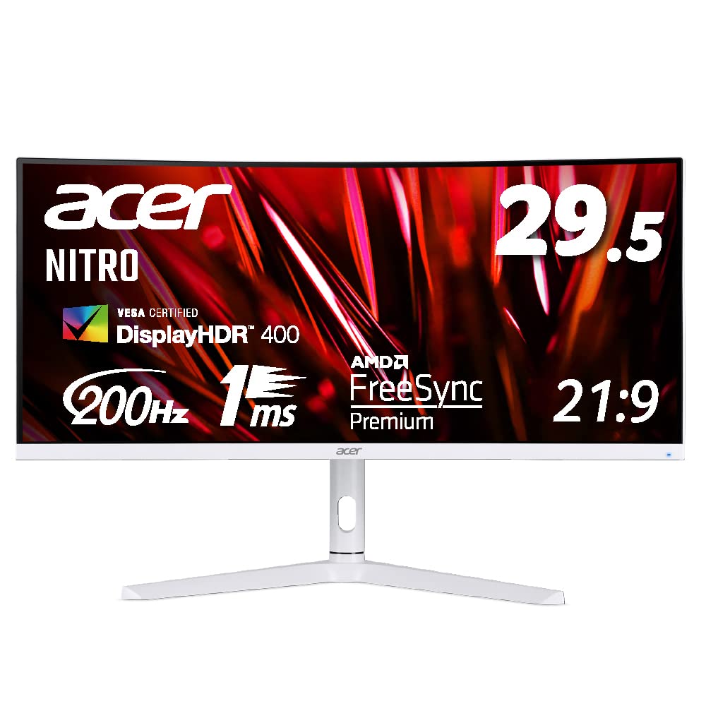 Amazon.co.jp: Acer ゲーミングモニター Nitro XZ306CXwmiiiphx 29.5