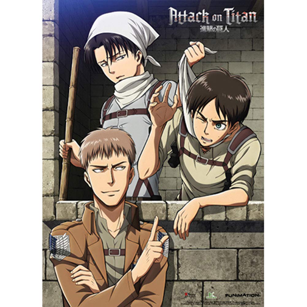 Amazon.co.jp: 進撃の巨人 Attack on Titan リヴァイ＆エレン＆ジャン