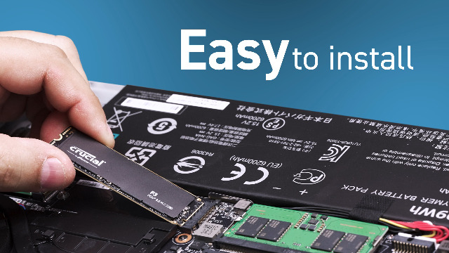 Amazon.com: Crucial P3 PCIe Gen3 NVMe 1TB SSD, Up to 3,500MB/s