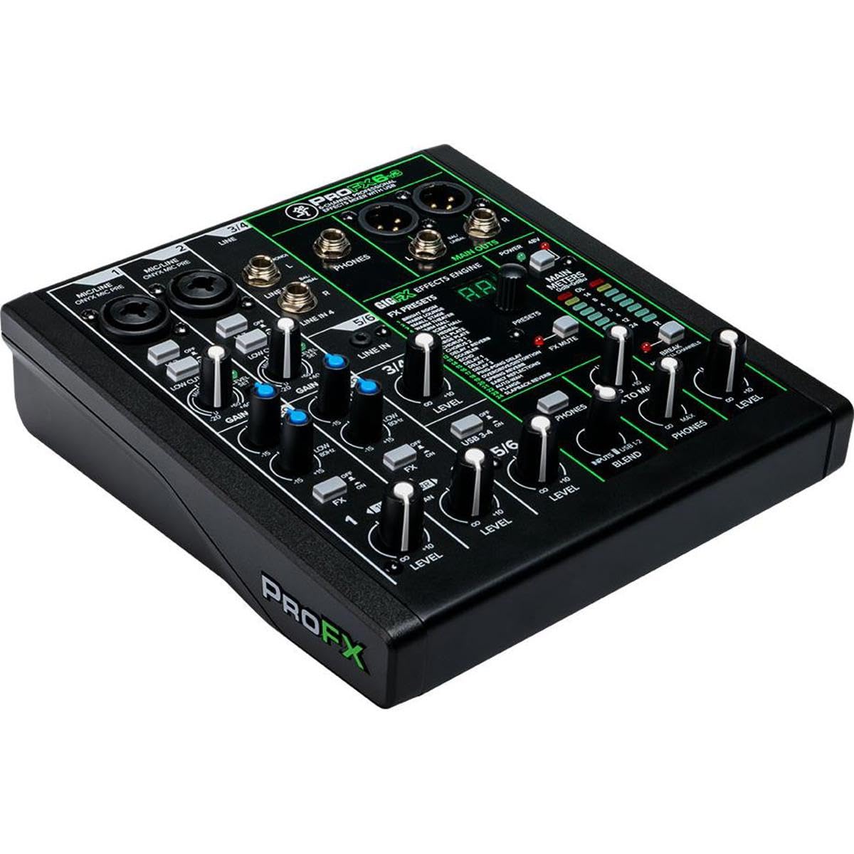 Amazon.com: Mackie ProFX6v3 6-Channel Professional Analog Mixer