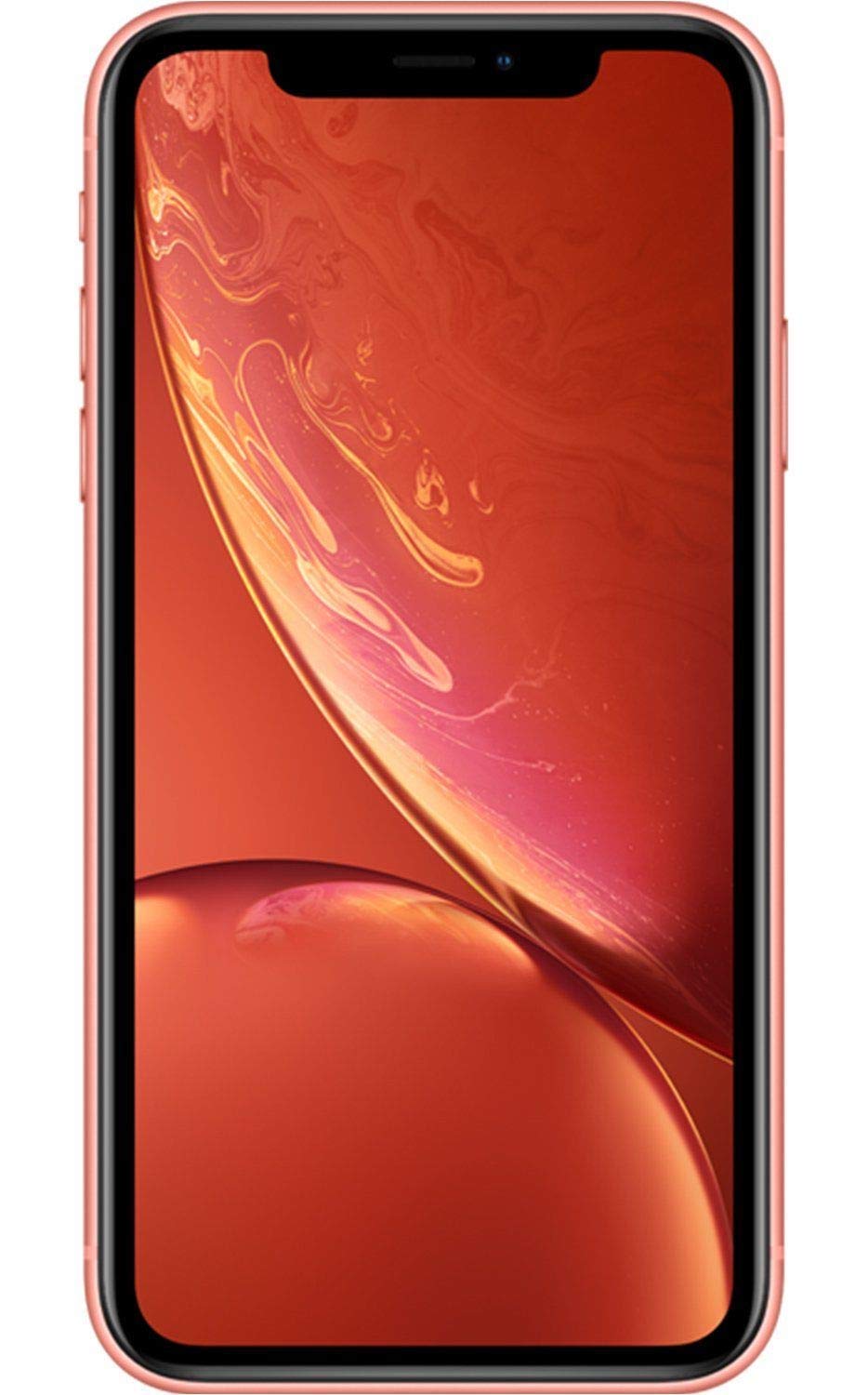 Apple iPhone XR, 128GB, Coral - Fully Unlocked (Renewed) : Amazon