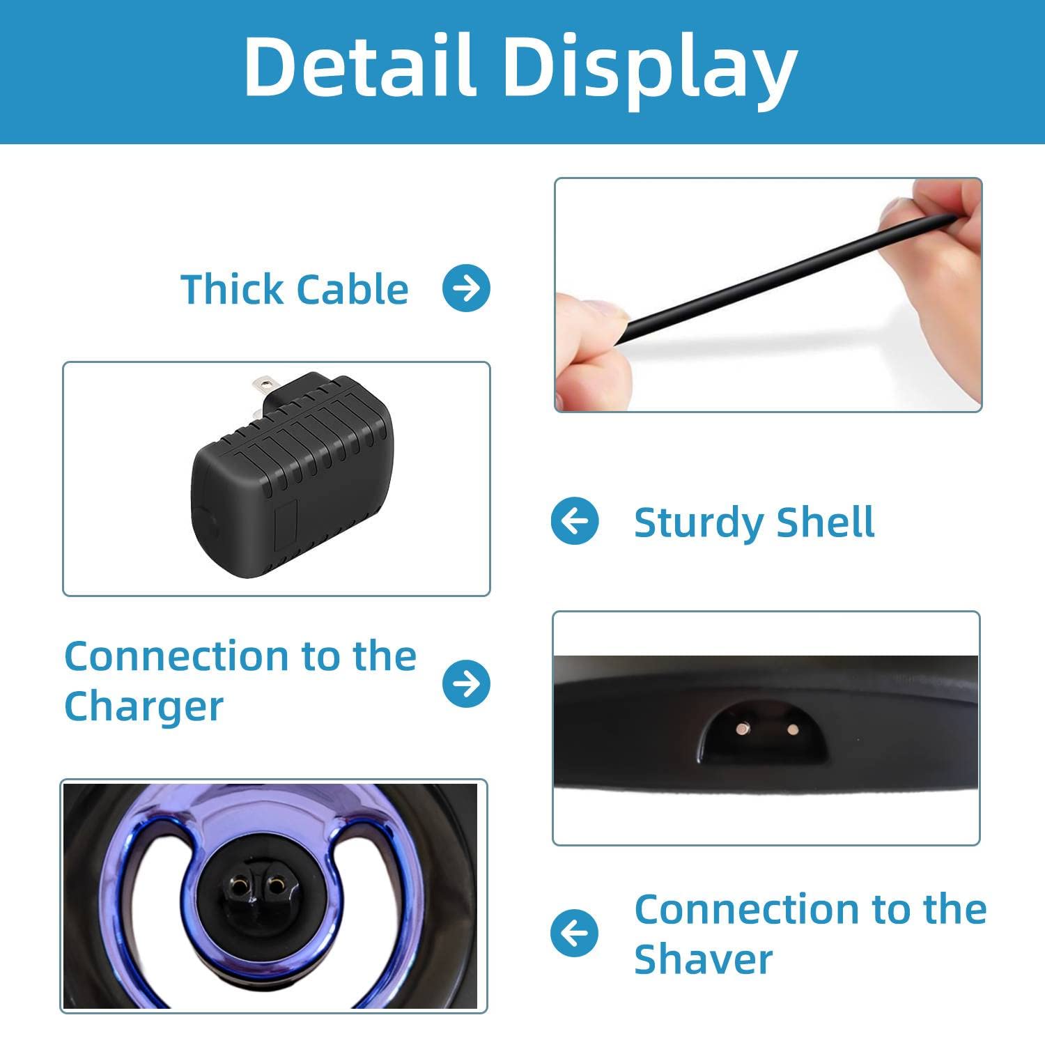 Amazon.co.jp: HCHNH Braun シェーバー用充電器と充電スタンド