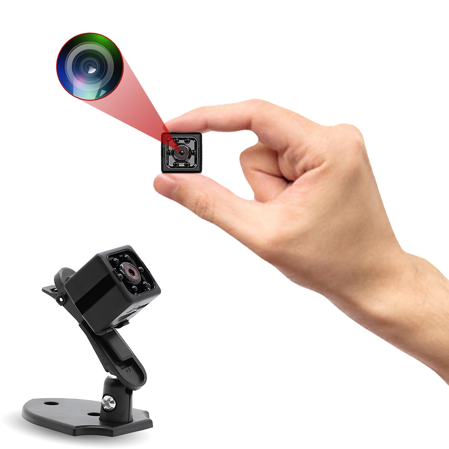 Amazon.co.jp: 超小型カメラ 隠しカメラ スパイカメラ 自動暗視 赤外線