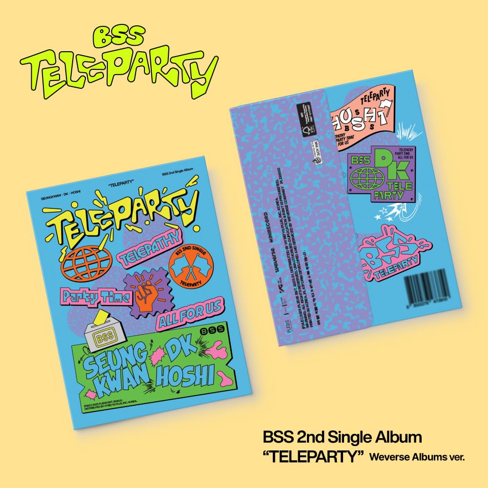Amazon.co.jp: [Weverse Shop 特典] BSS 2nd Single 'TELEPARTY