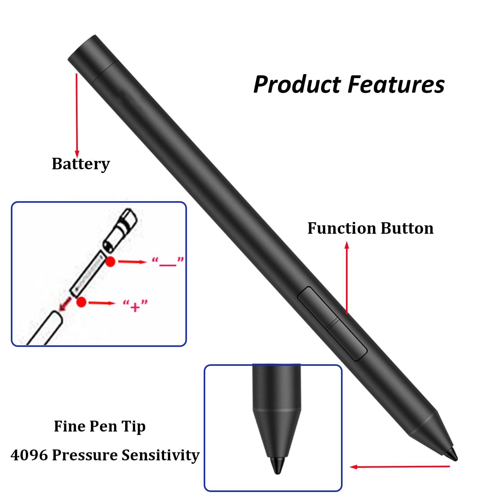 Amazon.co.jp: DellアクティブペンPN5122W用G1 Proペン Dell Inspiron