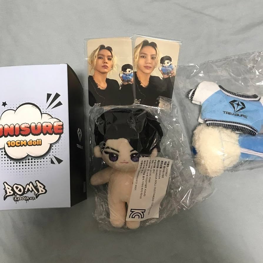 Amazon.co.jp: Treasure ミニジャー ヒョンソク ぬいぐるみ トレカ付き