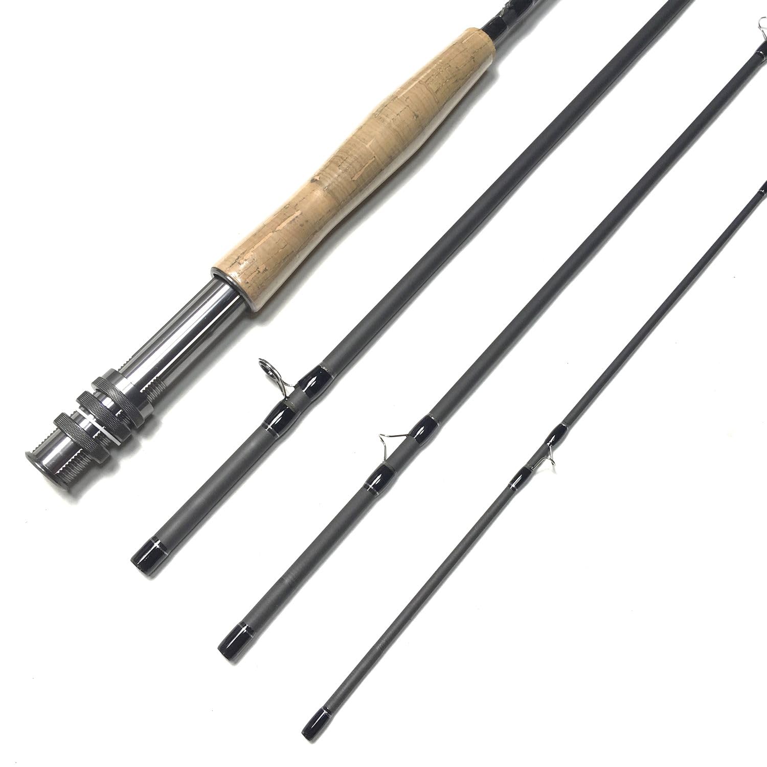 Amazon | 9フィート フライロッド 4ピース 5番 6番 #5/6 フライ ロッド