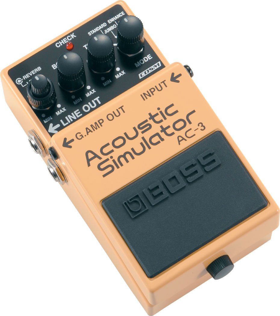 Amazon.com: BOSS AC-3 Advanced Acoustic Simulator Guitar Pedal