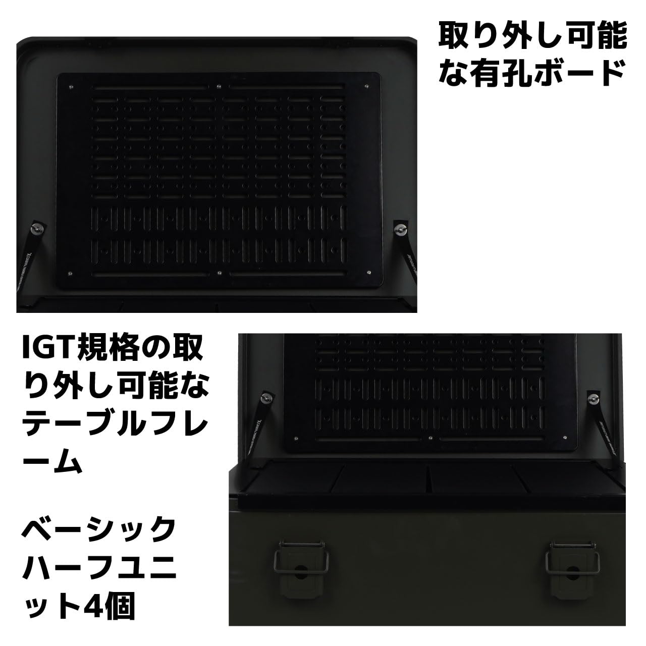 Amazon.co.jp: CAMVIL（カンビル）アルミボックス60L コンテナボックス