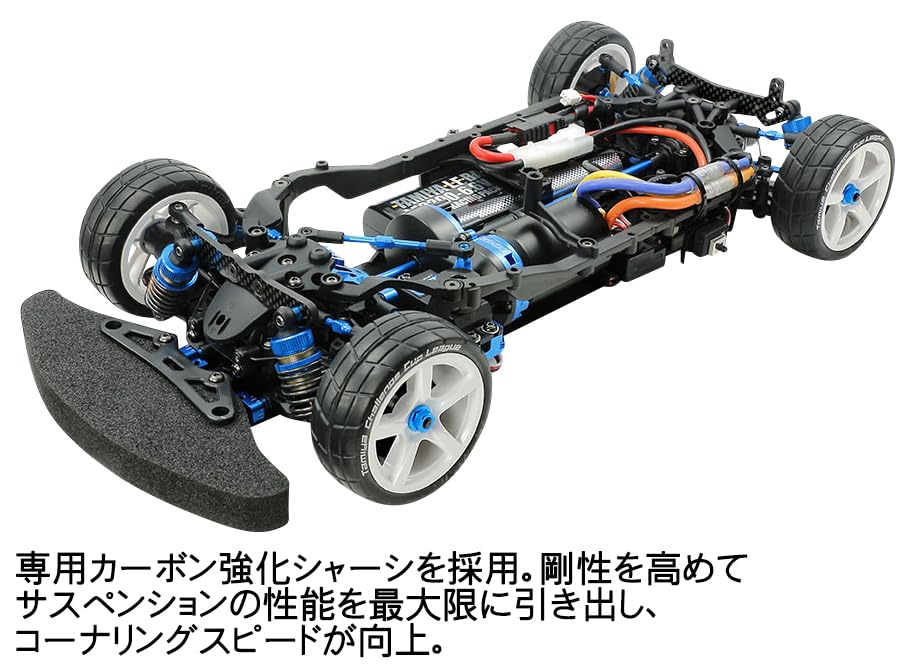 モデル名不明 ラジコン 1/10 RC 電動 シャーシのみ 中古 モデル名不明