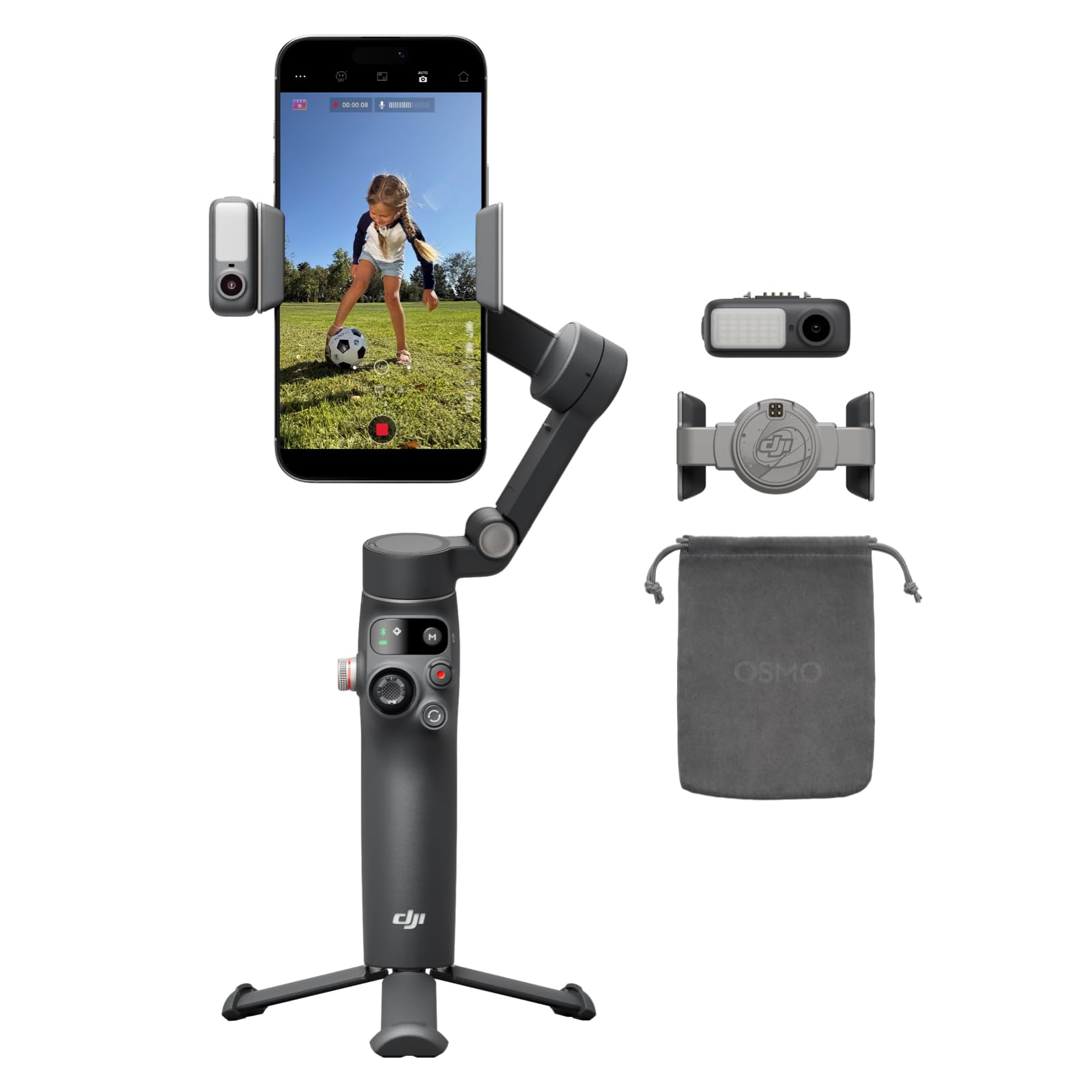 Amazon.com: DJI Osmo Mobile 8 Advanced Tracking Combo Gimbal